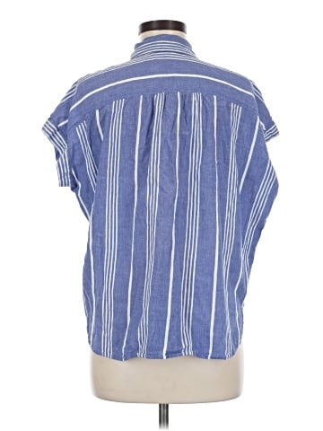 Madewell Central Shirt in Highley Stripe (view 2)