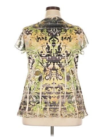 One World Short Sleeve Blouse (view 2)