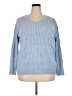 Karen Scott Blue Pullover Sweater Size 3X - photo 1