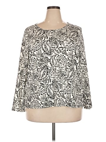 Style&Co 3/4 Sleeve T-Shirt (view 1)