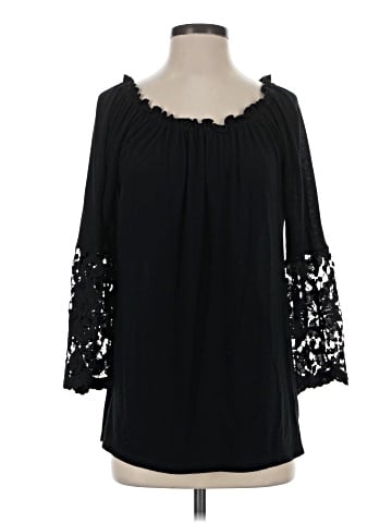 Melissa Paige 3/4 Sleeve Blouse (view 1)