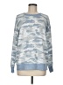 Splendid Camo Blue Sweatshirt Size M - photo 1