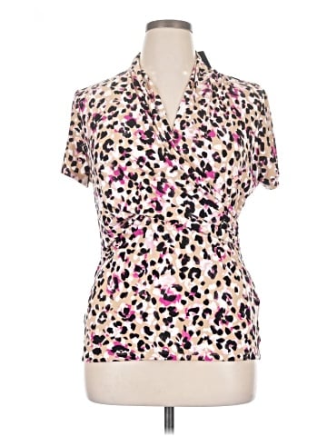 DKNY Short Sleeve Blouse (view 1)