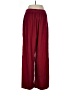 Worthington 100% Polyester Burgundy Casual Pants Size L - photo 2