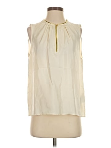 Tory Burch Sleeveless Silk Top (view 1)