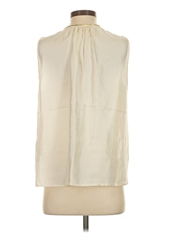 Tory Burch Sleeveless Silk Top (view 2)