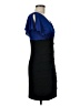 En Focus Studio Color Block Blue Cocktail Dress Size 6 - photo 4
