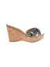 Jimmy Choo Silver Gray Wedges Size EU 40 - photo 1