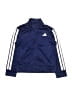 Adidas 100% Polyester Blue Zip Up Hoodie Size 5 - photo 1