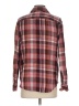 L.L.Bean 100% Cotton Plaid Burgundy Long Sleeve Button-Down Shirt Size S - photo 2