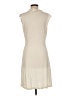 IISLI Solid Ivory Casual Dress Size M - photo 2