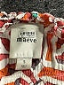 Maeve Orange Short Sleeve Blouse Size S - photo 7