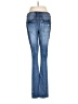 Maurices Hearts Blue Jeans Size M - photo 2
