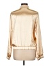 JOA 100% Polyester Metallic Gold Jacket Size L - photo 2