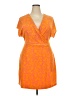 Nine West 100% Polyester Paisley Orange Cocktail Dress Size XXL - photo 1