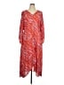 CAbi 100% Polyester Orange Casual Dress Size XL - photo 1
