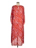 CAbi 100% Polyester Orange Casual Dress Size XL - photo 2
