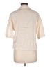 Eberjey 100% Tencel Ivory 3/4 Sleeve Button-Down Shirt Size M - photo 2
