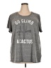 Torrid Gray Active T-Shirt Size 4X Plus (4) - photo 1