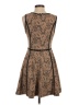 Esley Paisley Brown Cocktail Dress Size S - photo 2