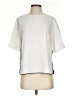 MNG Suit 100% Polyester Ivory Short Sleeve Top Size 4 - photo 1