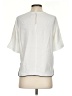 MNG Suit 100% Polyester Ivory Short Sleeve Top Size 4 - photo 2
