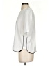 MNG Suit 100% Polyester Ivory Short Sleeve Top Size 4 - photo 5