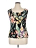 Notations 100% Polyester Black Sleeveless Top Size XL - photo 1