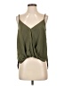 Staccato 100% Polyester Green Sleeveless Blouse Size S - photo 1