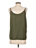 Staccato 100% Polyester Green Sleeveless Blouse Size S - photo 2