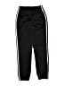 Adidas 100% Polyester Black Track Pants Size 10 - 12 - photo 2