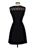Soprano Solid Black Cocktail Dress Size S - photo 2