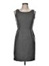 Monteau 100% Polyester Tweed Gray Casual Dress Size M - photo 1
