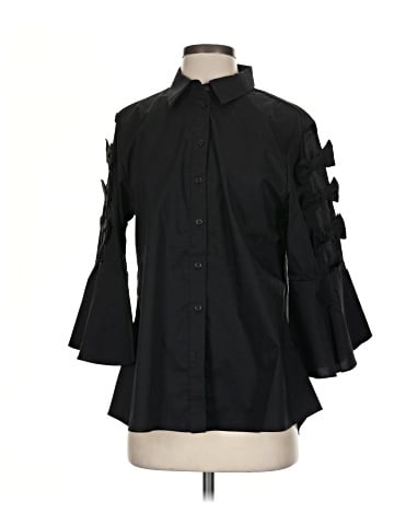 Ravel 3/4 Sleeve Button-Down Shirt (view 1)