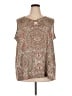 Catherines Brown Sleeveless Blouse Size 3X - photo 1