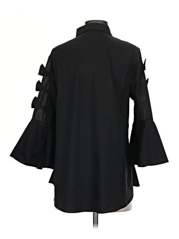 Ravel 3/4 Sleeve Button-Down Shirt (view 2)