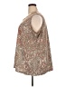 Catherines Brown Sleeveless Blouse Size 3X - photo 5