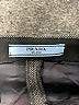Prada 100% Cupro Chevron-herringbone Gray Formal Skirt Size EU (IT) 42 / US 6 - photo 8