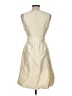 Coast 100% Silk Gold Cocktail Dress Size 8 - photo 2