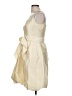 Coast 100% Silk Gold Cocktail Dress Size 8 - photo 5
