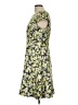 J.Crew 100% Polyester Print Green Cocktail Dress Size 10 - photo 5
