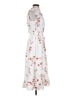 CeCe Floral White Cocktail Dress Size S - photo 4