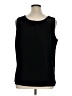 Quacker Factory Black Sleeveless Blouse Size 1X - photo 2