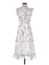 CeCe 100% Polyester Floral White Cocktail Dress Size S - photo 1