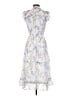 CeCe 100% Polyester Floral White Cocktail Dress Size S - photo 2