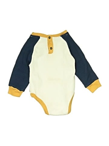 7 For All Mankind Long Sleeve Onesie (view 2)