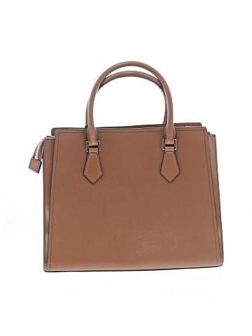 MICHAEL Michael Kors Leather Satchel (view 2)