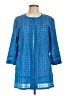 MING WANG Blue Raincoat Size L - photo 1