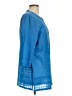 MING WANG Blue Raincoat Size L - photo 4