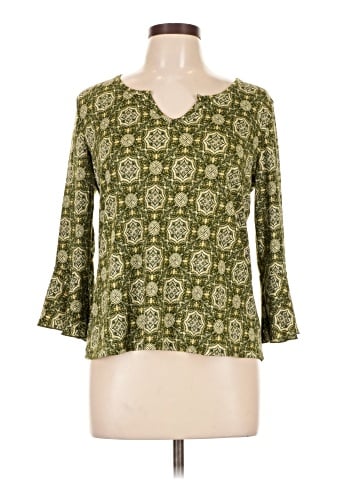 Carol Rose 3/4 Sleeve Blouse (view 1)